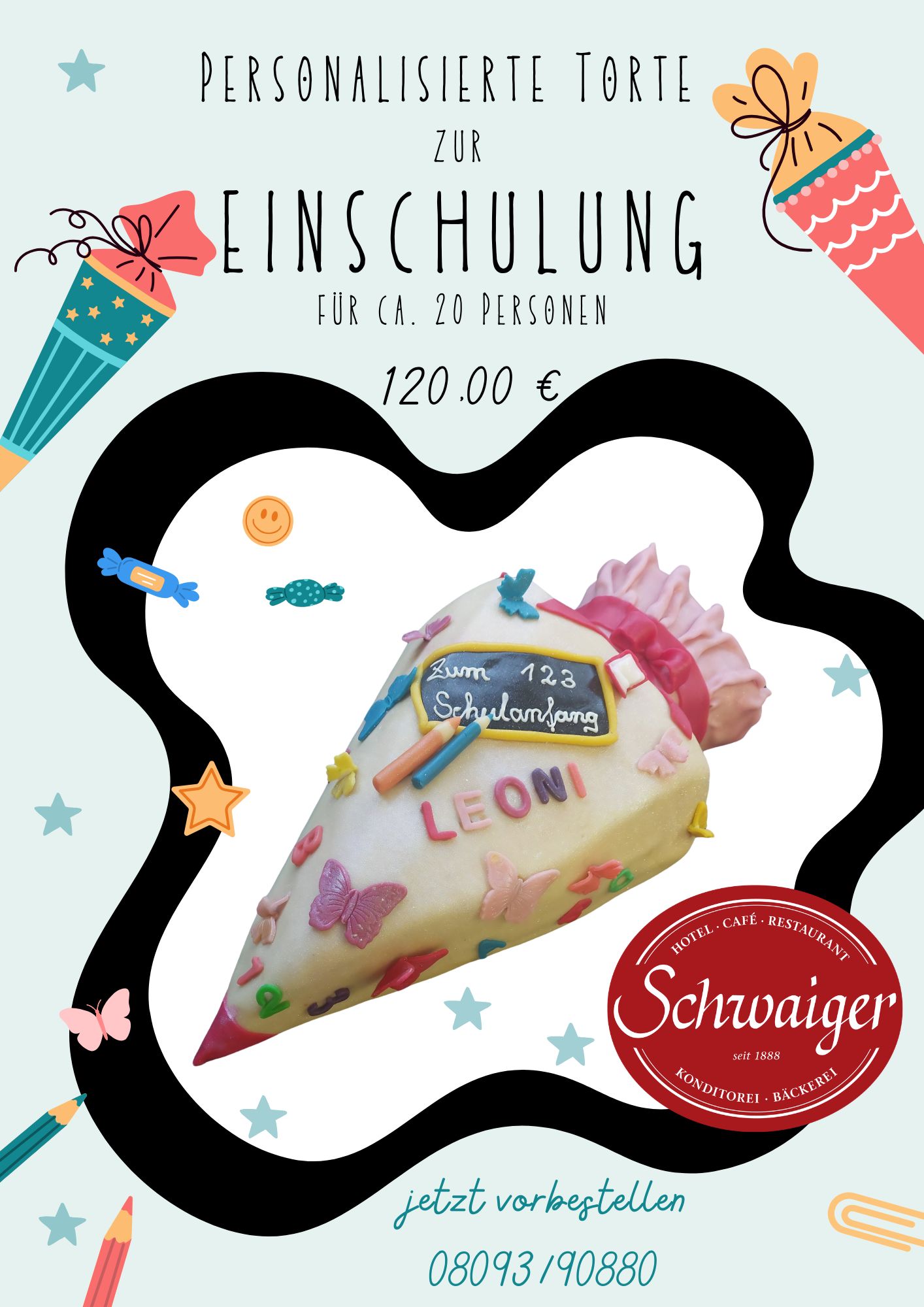 Torte zur Einschulung